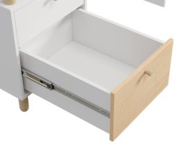 Письменный стол Дикинс 120x60 Береза/Белый