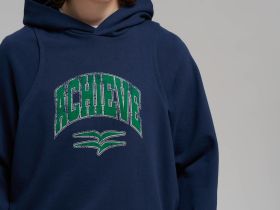 Свободное худи из футера