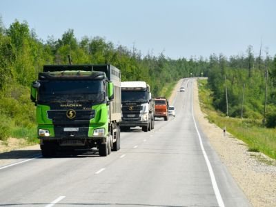 Восстановлено движение автотранспорта на участке трассы «Колыма» в Оймяконском районе