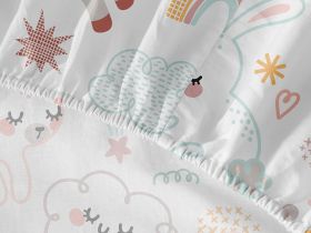 Простыня на резинке Magic friends