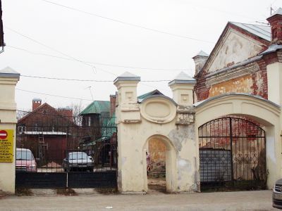 Ворота ограды