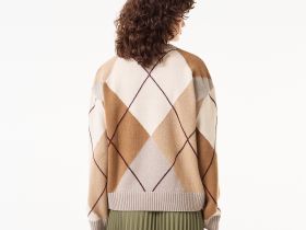 Женский свитер Lacoste свободного кроя