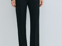 Расширенные книзу брюки, Черный