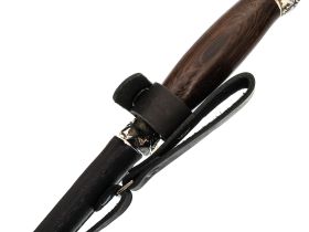 Кованый нож Шайтан, сталь Х12МФ, рукоять венге