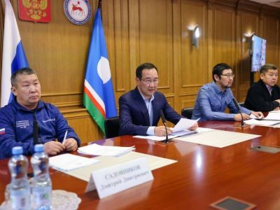 Глава Якутии поставил задачи по аварийно-восстановительным работам в Жиганском районе