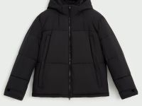 Утепленная куртка со съемным капюшоном