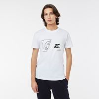 Мужская футболка Lacoste приталенного кроя