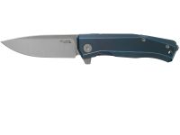 Складной нож LionSteel MT01 BL, сталь M390, рукоять Blue titanium
