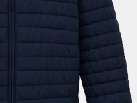 Стеганая куртка с капюшоном