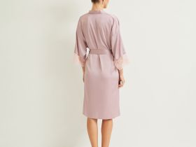 Халат Alisma, пудра