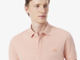 Мужское поло Lacoste PARIS стандартного кроя