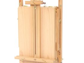 Этюдный ящик Гамма "Студия" 78*100*145(183), с ремнем и палитрой, бук