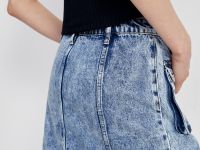 Джинсовая юбка мини