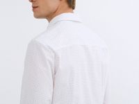 Рубашка в горох, Белый