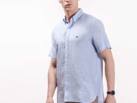 Мужская льняная рубашка Lacoste Regular Fit