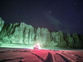 Встреча Нового Года на реке Синяя