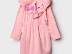 Халат текстильный для девочек