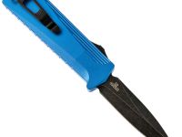 Автоматический нож Daggerr Кощей Blue BW, сталь D2, рукоять алюминий