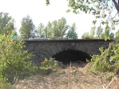 Мост арочный каменный