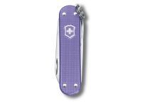 Нож перочинный Victorinox Alox Classic SD Colors, Electric Lavender, светло-фиолетовый алюминий, 5 функций, 58 мм