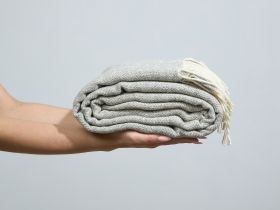 Плед Ines, серый