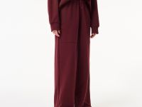 Женские прямые спортивные брюки Lacoste с высокой талией