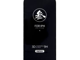 Защитное стекло Remax Tempered Glass 3D 9H для Apple iPhone 14 Pro цветное (черный)