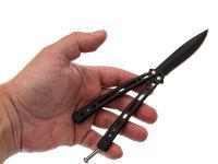 Нож-бабочка (балисонг) Силуэт, черный