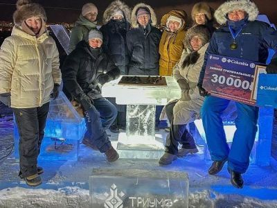 В Якутии прошел экстремальный турнир по шашкам под открытым небом в минус 40 градусов