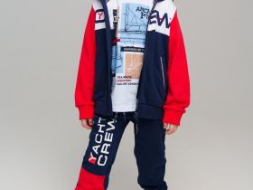 Брюки трикотажные для мальчиков