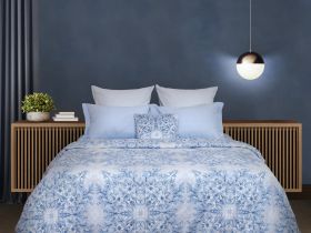 Постельное белье Venetto, голубое