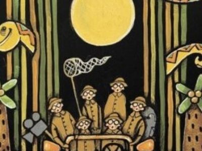 Любопытный слонёнок