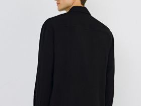 Рубашка из вискозы, Черный