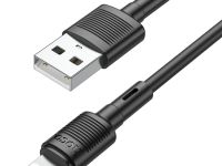 Кабель Hoco X83 (USB) на (Lightning) 100см 2.4A (черный)