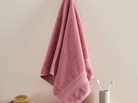 Полотенце махровое Basena, пыльная роза