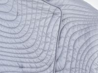 Утепленная куртка прямого силуэта