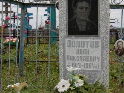 Могила Героя Социалистического Труда Долотова Ивана Николаевича (1913-1969)