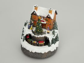 Статуэтка Снежная деревня/Villaggio di Neve II