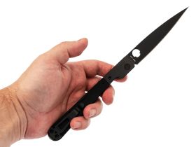 Складной нож Daggerr Corso, blackwash сталь VG-10, рукоять Black G10