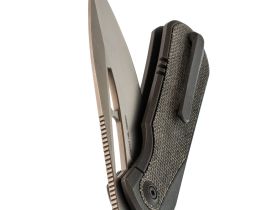 Складной нож We Knife Baloo, сталь CPM 20CV, рукоять титан/микарта