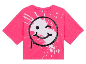 Фуфайка трикотажная для девочек (футболка)