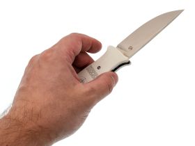 Складной нож Steelclaw "Поиск", сталь VG10, рукоять G10, белый