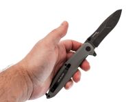 Туристический нож Mr.Blade Convair Gen.2 blackwash сталь D2, рукоять Grey G10