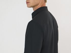 Рубашка из плотной ткани, Черный