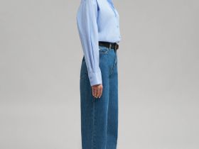 Джинсы прямого кроя