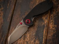 Складной нож CJRB Maileah, сталь AR-RPM9, рукоять Black G10