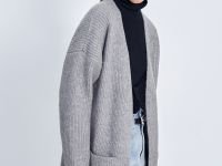 Удлиненный кардиган