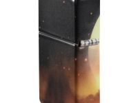 Зажигалка ZIPPO Dragon Design с покрытием Glow In The Dark Green, латунь/сталь, черная, 38x13x57 мм