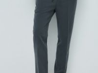 Брюки прямого кроя, Серый