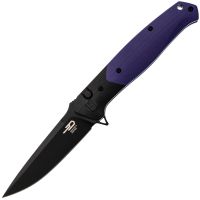 Складной нож Bestech Knives Swordfish, сталь 14C28N, рукоять G10, черный/фиолетовый